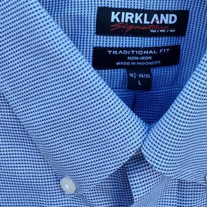 Kirkland Signature Men’s Traditional Dress Shirt